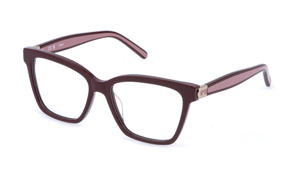 FURLA OPTICAL VFU992 Eyeglasses FULL BORDEAUX (0U35) 54mm
